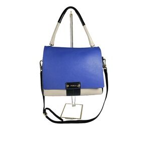 Furla Leather Handbag Shoulder Bag Italy Made Genuine Designer